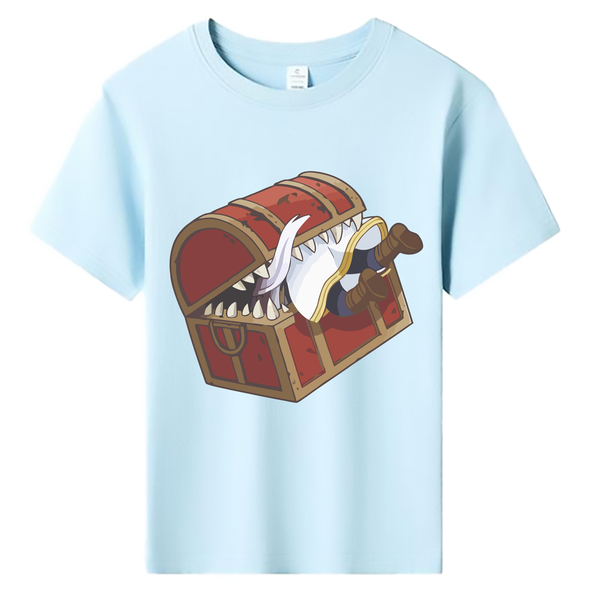 （画像用） 葬送のフリーレン Frieren 綿100％キッズTシャツ（フロントプリント）
